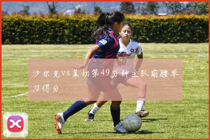 沙尔克vs莱切第49分钟主队前腰单刀得分